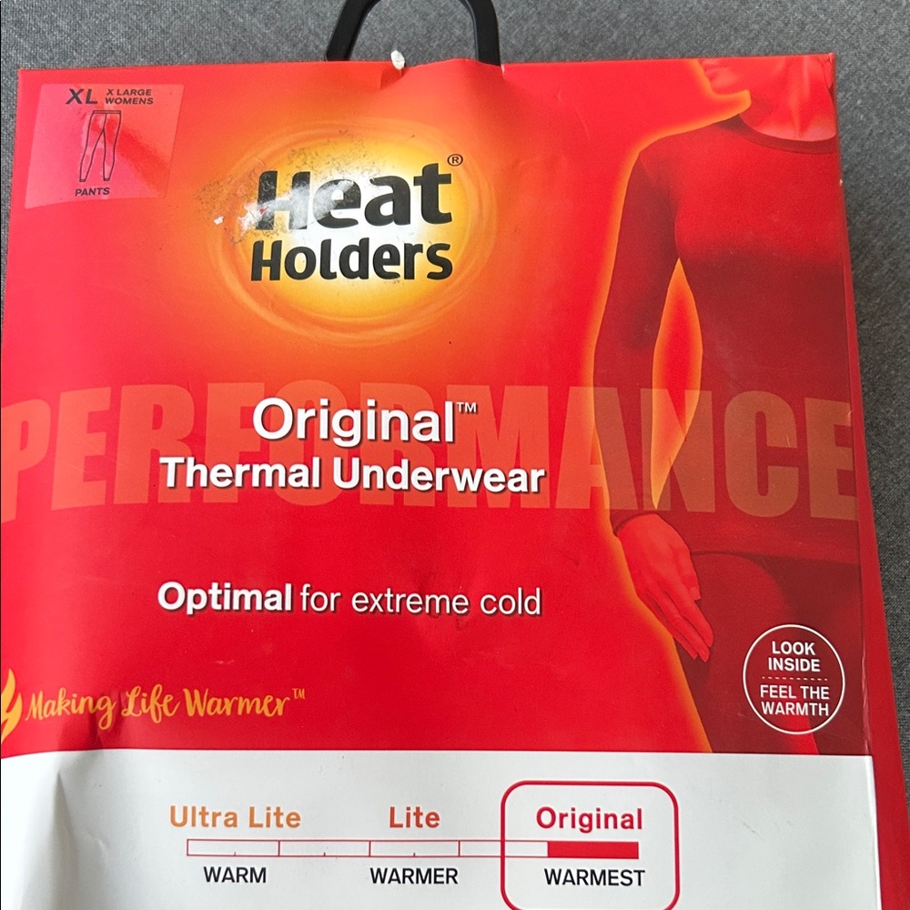 Heat Holders Red Thermal Underwear for Women